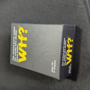WTF? Party Game For Adults Who Should Know Better